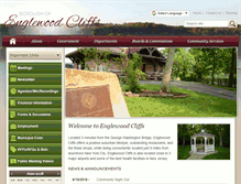 Tablet Screenshot of englewoodcliffsnj.org